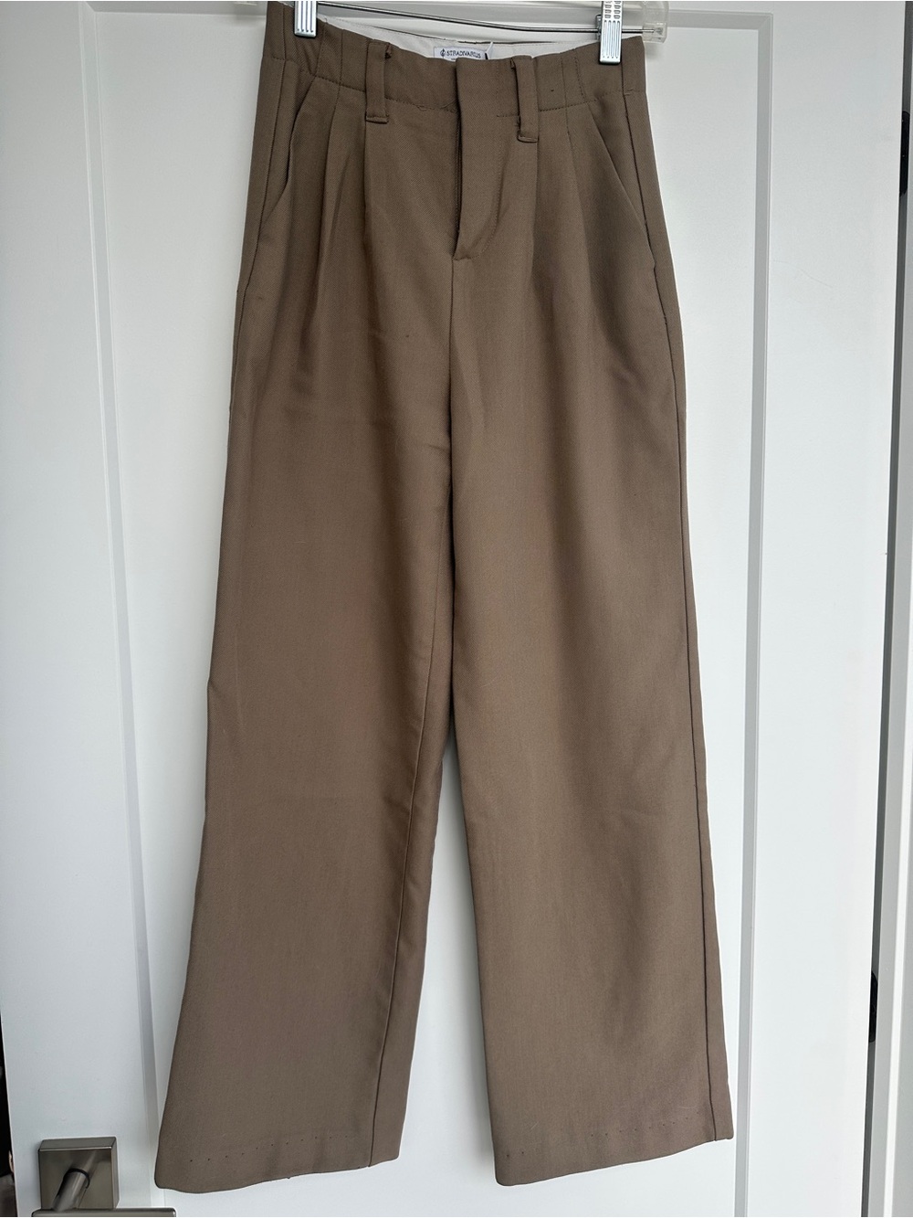Women's Brown Wide-Leg Pants